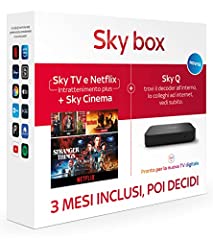 Sky box con usato  Spedito ovunque in Italia 
