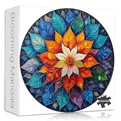 Pickforu round mandala for sale  Delivered anywhere in USA 