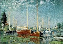Claude Monet Argenteuil 1875 Impressionist Oil On Canvas for sale  Delivered anywhere in Canada