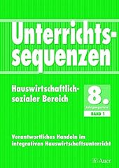 Unterrichtssequenzen Hauswirtschaftlich-sozialer Bereich, gebraucht kaufen  Wird an jeden Ort in Deutschland