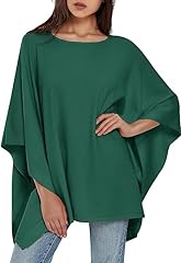 Womens pullover poncho for sale  Delivered anywhere in UK