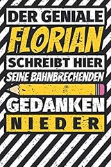 Notizbuch liniert florian gebraucht kaufen  Wird an jeden Ort in Deutschland