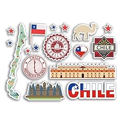 Sticker sheet chile for sale  Delivered anywhere in UK