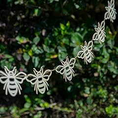 Wood bee garland for sale  Delivered anywhere in UK