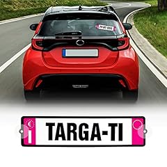 Kit adesivi targa usato  Spedito ovunque in Italia 