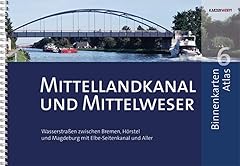 Binnenkarten atlas mittellandk gebraucht kaufen  Wird an jeden Ort in Deutschland