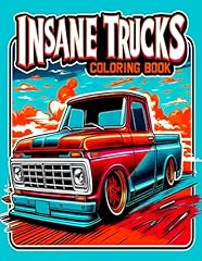 Insane truck coloring for sale  Delivered anywhere in UK