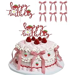 Strawberry happy birthday for sale  Delivered anywhere in USA 