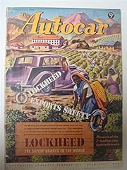 Autocar august 1950 for sale  Delivered anywhere in UK