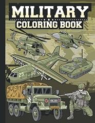 Military coloring book for sale  Delivered anywhere in UK
