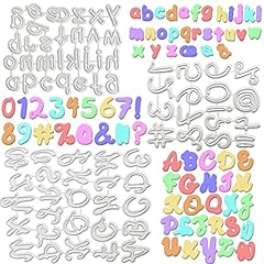 72pcs numbers alphabet for sale  Delivered anywhere in UK