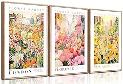 3pcs flower market for sale  Delivered anywhere in USA 