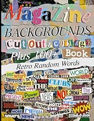 Magazine backgrounds cut for sale  Delivered anywhere in UK