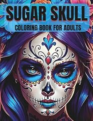 Sugar skull coloring for sale  Delivered anywhere in UK