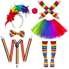 Yezmo karneval regenbogen gebraucht kaufen  Wird an jeden Ort in Deutschland