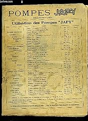 Pompes japy collection d'occasion  Livré partout en France