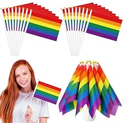 50pcs rainbow flags for sale  Delivered anywhere in USA 
