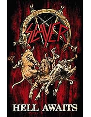 Slayer poster hell for sale  Delivered anywhere in USA 