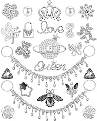 24pcs bling silver for sale  Delivered anywhere in USA 