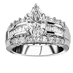 14k white gold for sale  Delivered anywhere in USA 