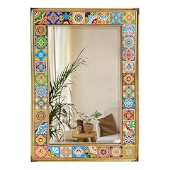 Mosaic mirror bohemian for sale  Delivered anywhere in USA 