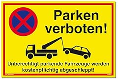 Schild parken verboten gebraucht kaufen  Wird an jeden Ort in Deutschland