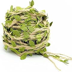 Green leaves jute for sale  Delivered anywhere in UK