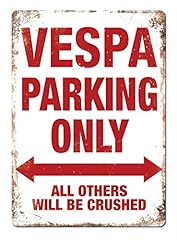 Vespa parking metal for sale  Delivered anywhere in UK