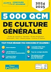 5000 qcm culture d'occasion  Livré partout en France