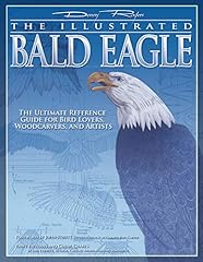 Illustrated bald eagle for sale  Delivered anywhere in UK