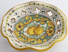 Ciotola ceramica siciliana usato  Spedito ovunque in Italia 