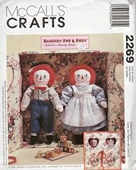 Mccall 2269 raggedy for sale  Delivered anywhere in USA 