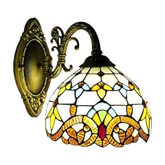 Lampada parete tiffany usato  Spedito ovunque in Italia 