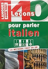 Lecons parler italien. d'occasion  Livré partout en France