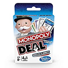 Hasbro Monopoly Deal, Multi-Colour, used for sale  Delivered anywhere in Canada