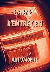 Carnet entretien automobile d'occasion  Livré partout en France