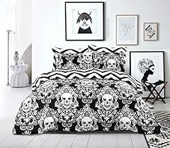 Skull duvet cover for sale  Delivered anywhere in UK