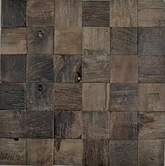 Mattonelle mosaico legno usato  Spedito ovunque in Italia 