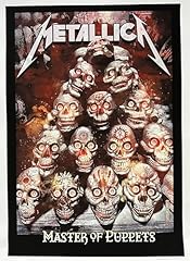 Metallica master puppets for sale  Delivered anywhere in UK