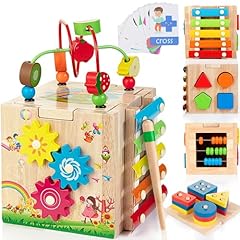 Bravmate wooden activity for sale  Delivered anywhere in USA 