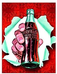 Coke cola plaque d'occasion  Livré partout en France
