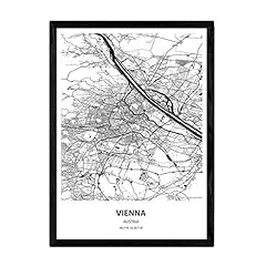 Nacnic poster mappa usato  Spedito ovunque in Italia 