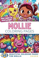 Mollie coloring pages for sale  Delivered anywhere in UK
