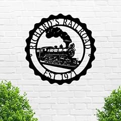 Railroad metal signs for sale  Delivered anywhere in USA 