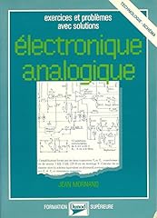 Electronique analogique. exerc d'occasion  Livré partout en France