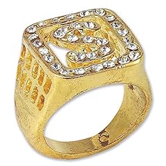 Bristol Novelty BA878 Big Daddy Ring, Mens, One Size for sale  Delivered anywhere in UK