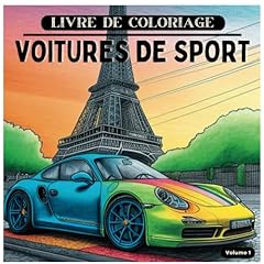 Livre coloriage voitures d'occasion  Livré partout en France