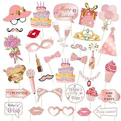 33pcs glitter birthday for sale  Delivered anywhere in USA 