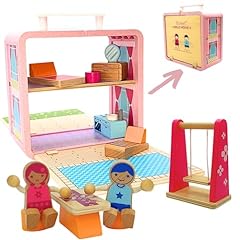 Play wooden dollhouse for sale  Delivered anywhere in USA 