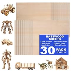 Pack x12 basswood for sale  Delivered anywhere in USA 